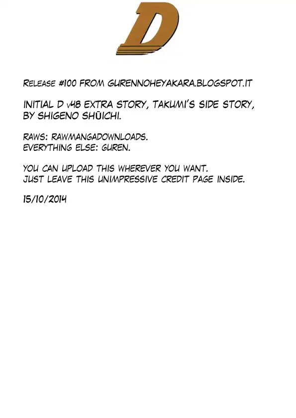Initial D Chapter 719.7 page 43