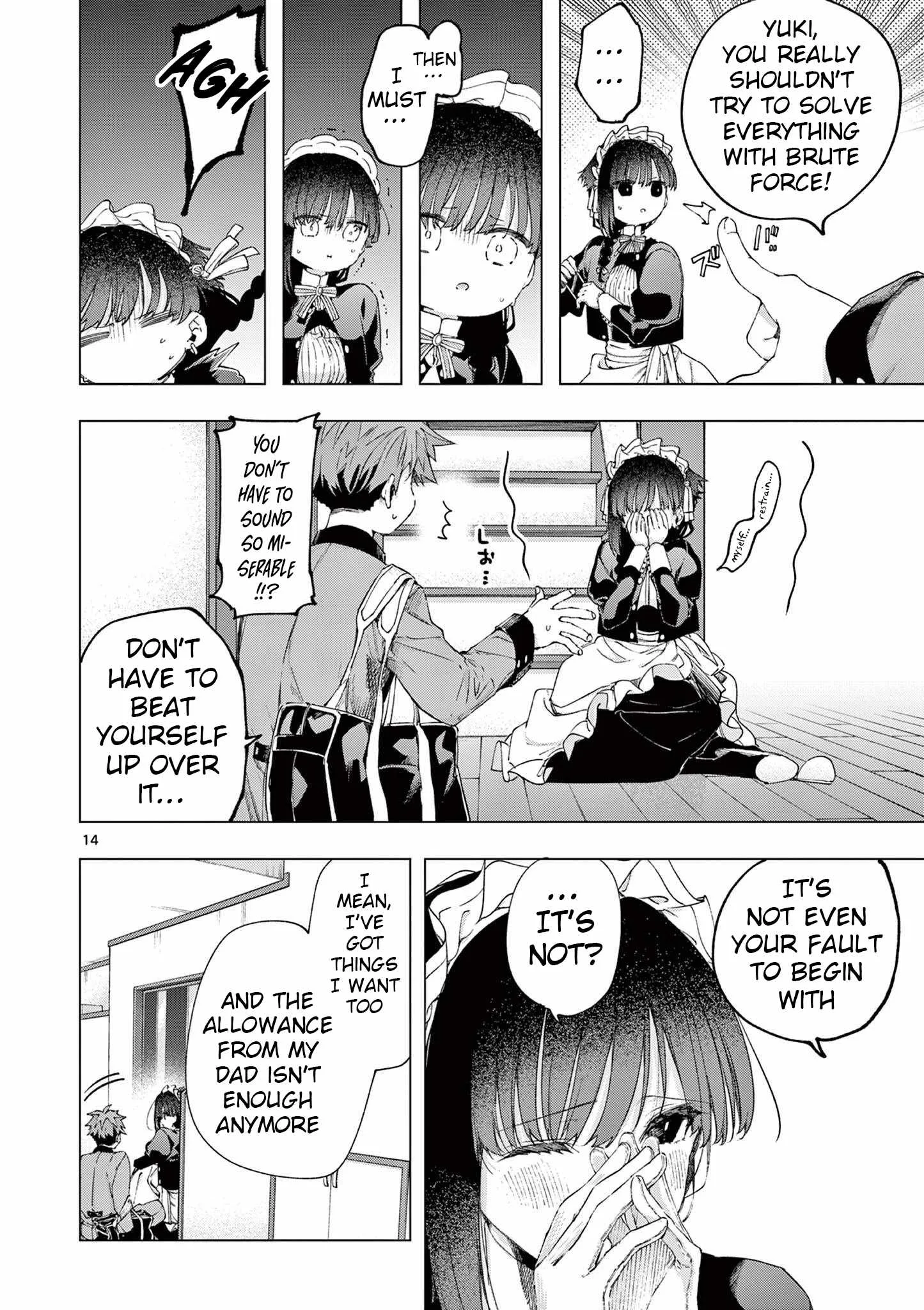 Kimi wa Meido-sama Chapter 74 page 14
