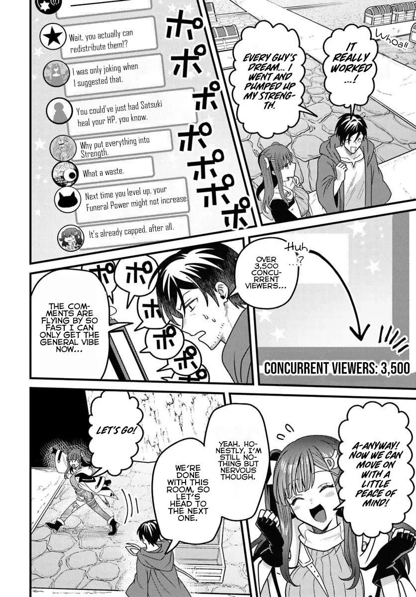 The Ex-Salaryman Monk’s Dungeon Funeral Livestream Chapter 3.4 page 6