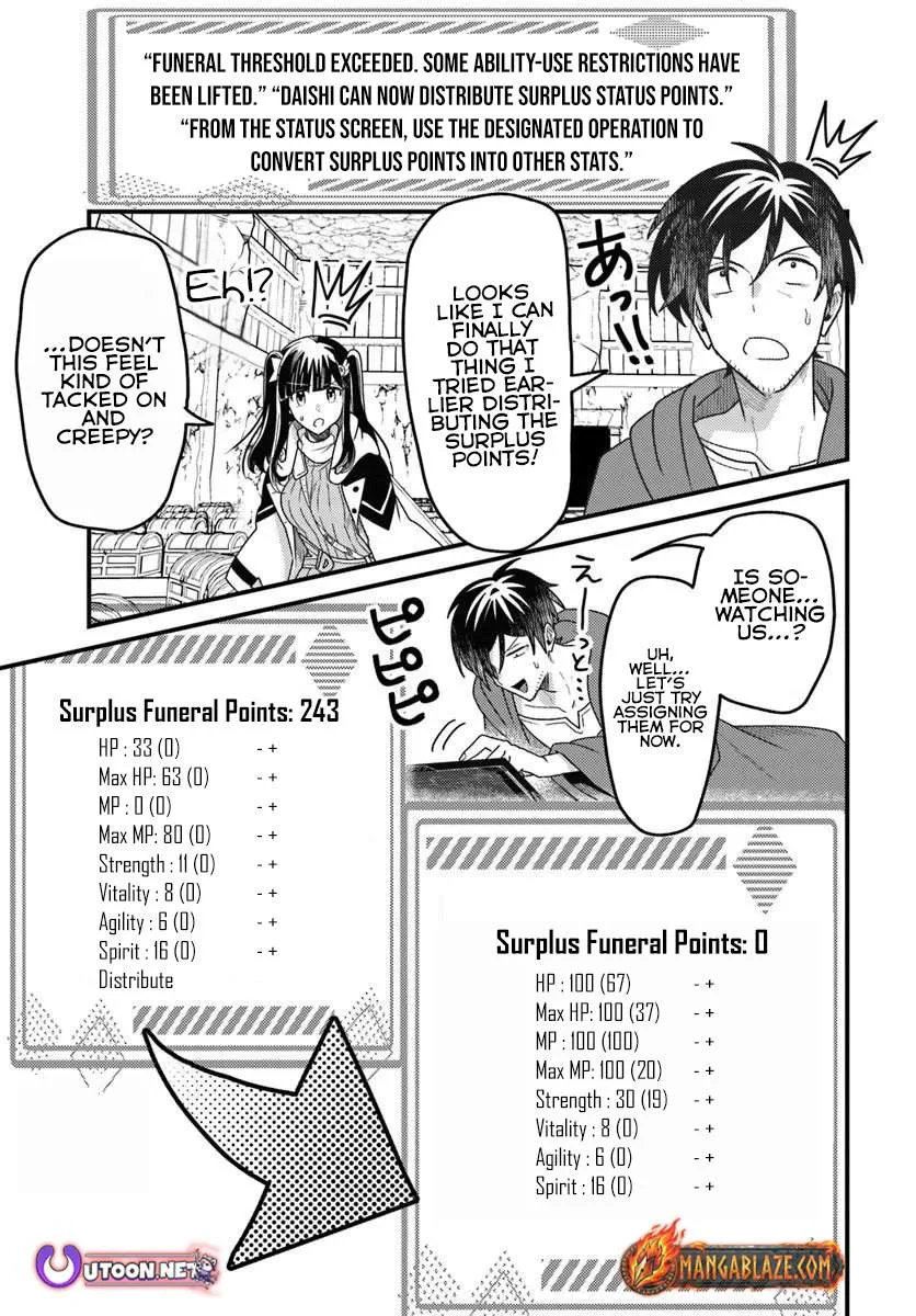 The Ex-Salaryman Monk’s Dungeon Funeral Livestream Chapter 3.4 page 5