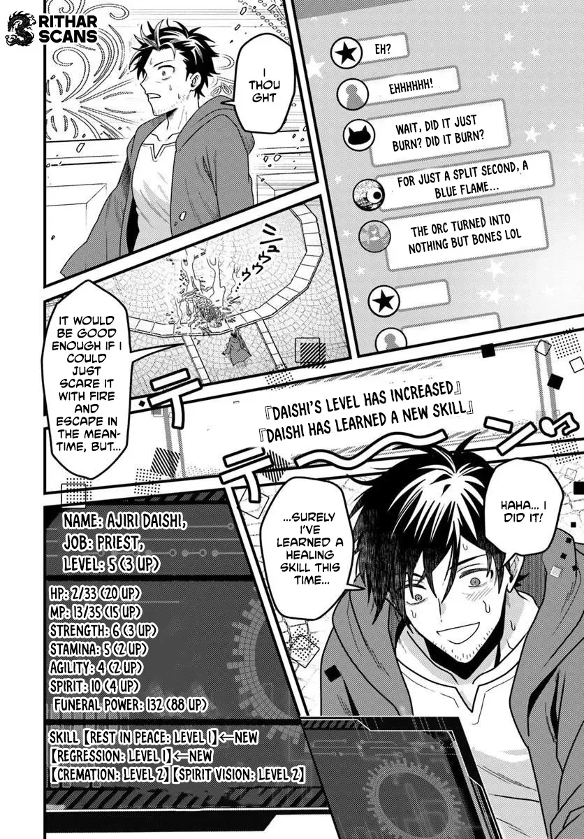 The Ex-Salaryman Monk’s Dungeon Funeral Livestream Chapter 1 page 30