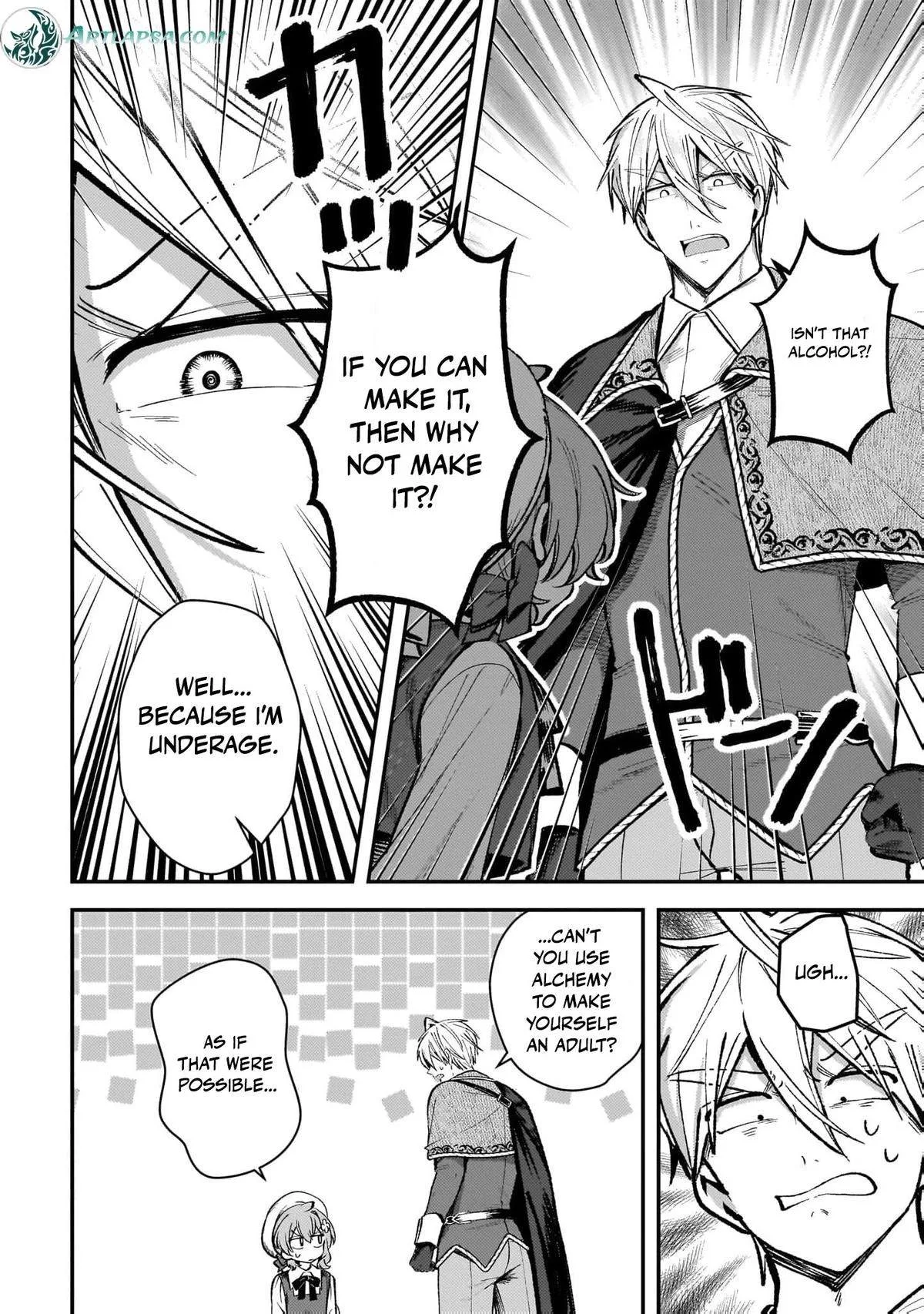 Reincarnated Alchemy Girl's Slow Life Chapter 35 page 11
