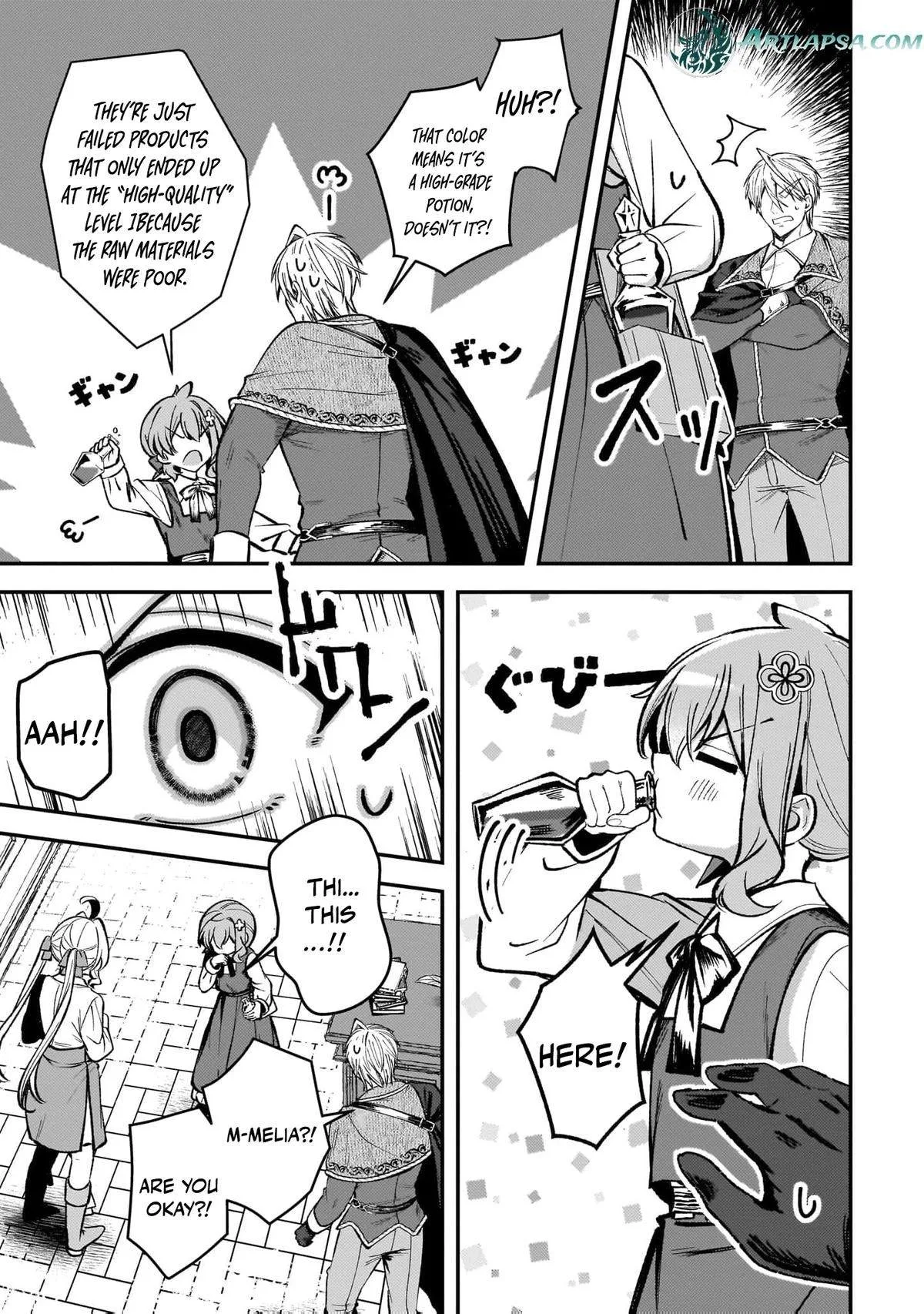 Reincarnated Alchemy Girl's Slow Life Chapter 34 page 14
