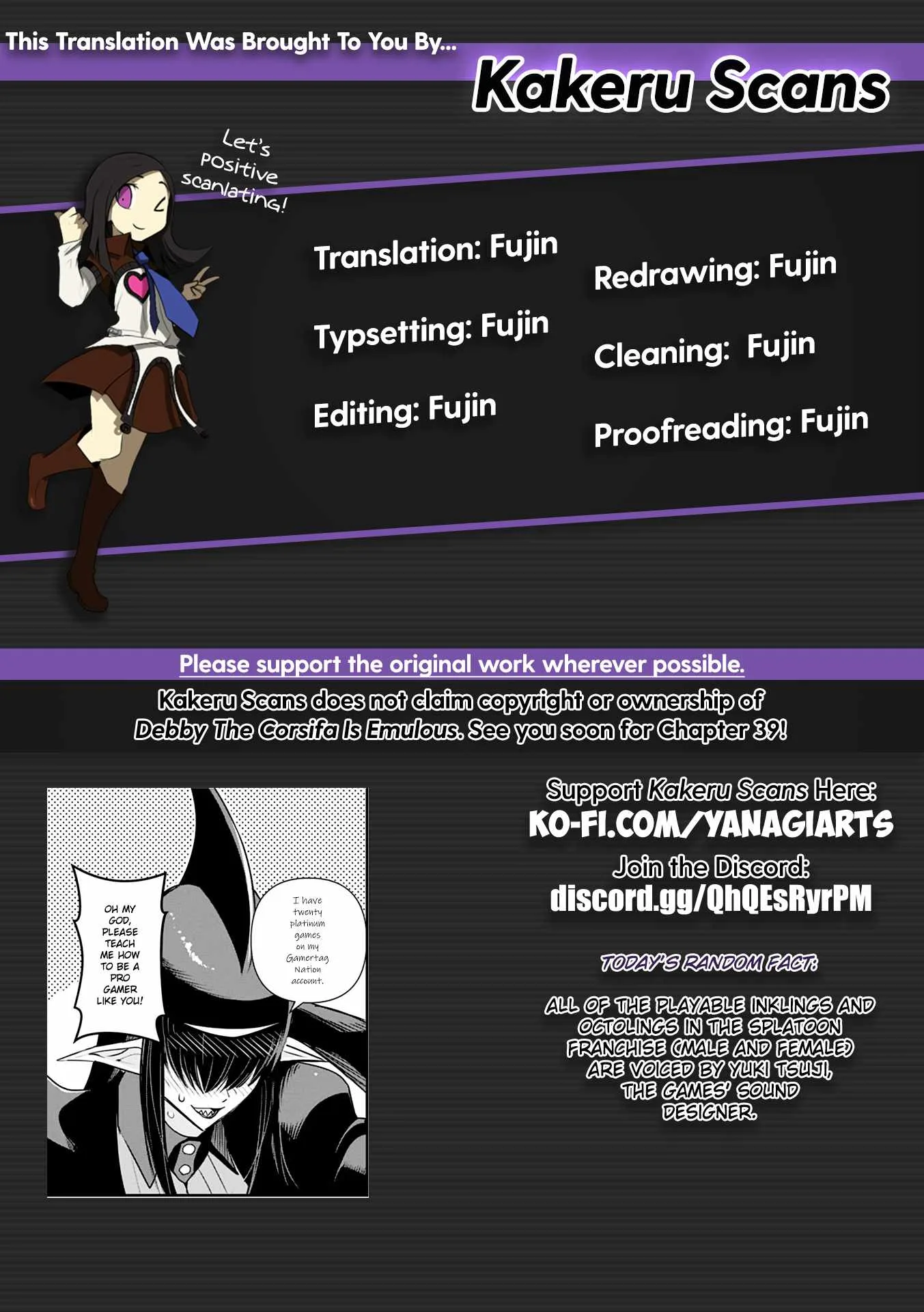 Debby The Corsifa Is Emulous Chapter 38 page 16