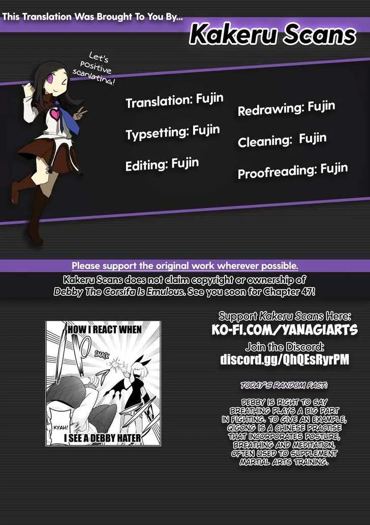Debby The Corsifa Is Emulous Chapter 46 page 16