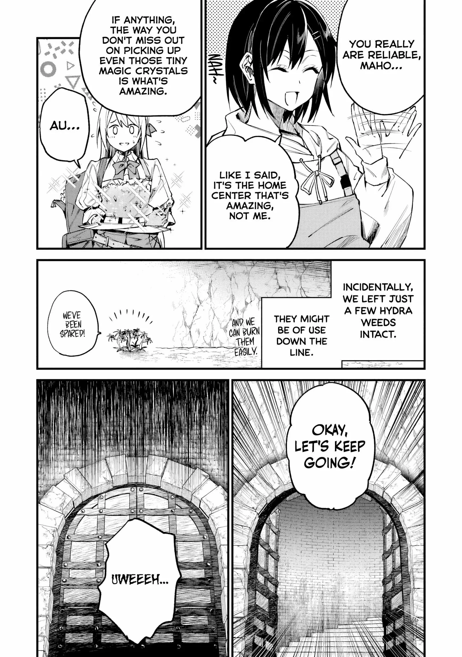 Summoned Along With a Home Center, I'll Bring About a Dungeon Renovation! Chapter 3.2 page 11