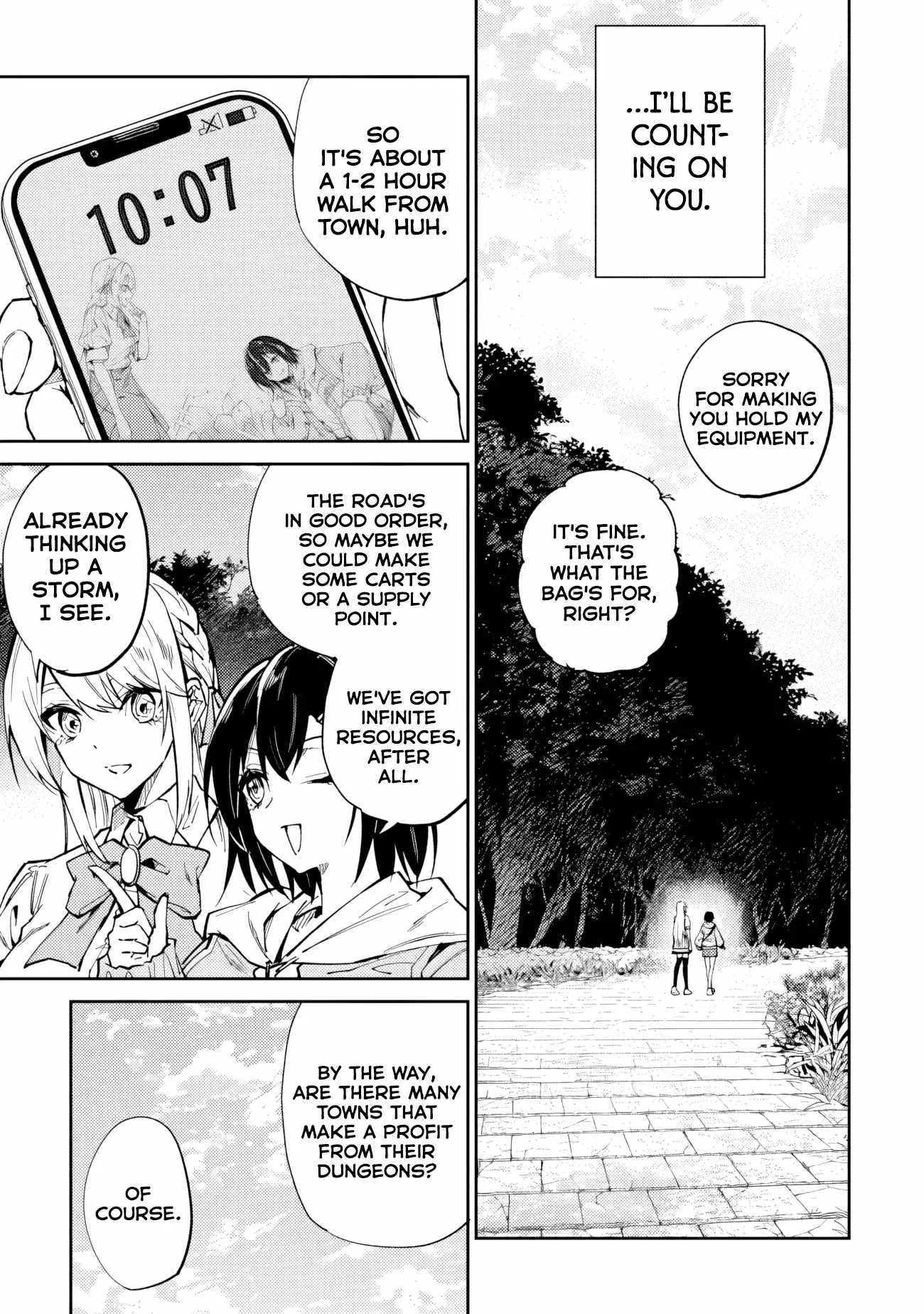 Summoned Along With a Home Center, I'll Bring About a Dungeon Renovation! Chapter 9.1 page 7