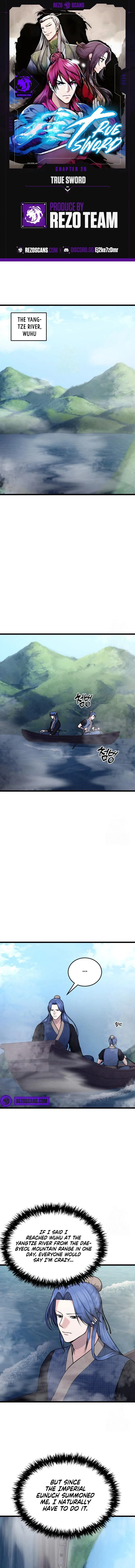 True Sword Chapter 26 page 1