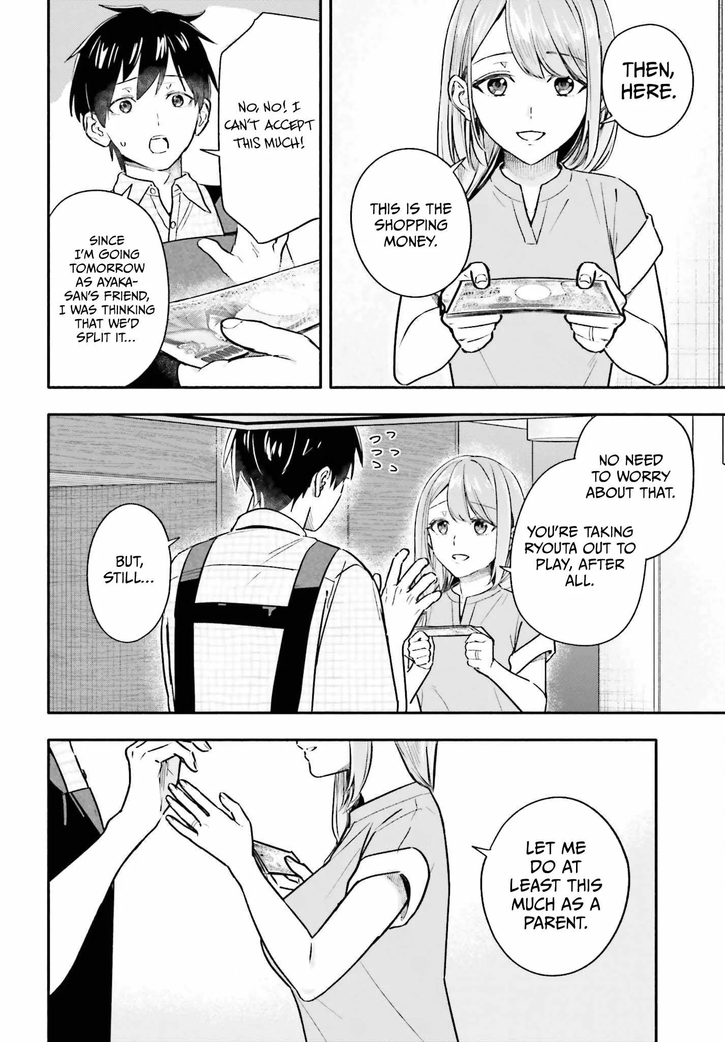 Kaji Daikou no Arubaito wo Hajimetara Gakuen Ichi no Bishoujo no Kazoku ni Kiniirarechaimashita. Chapter 17 page 3