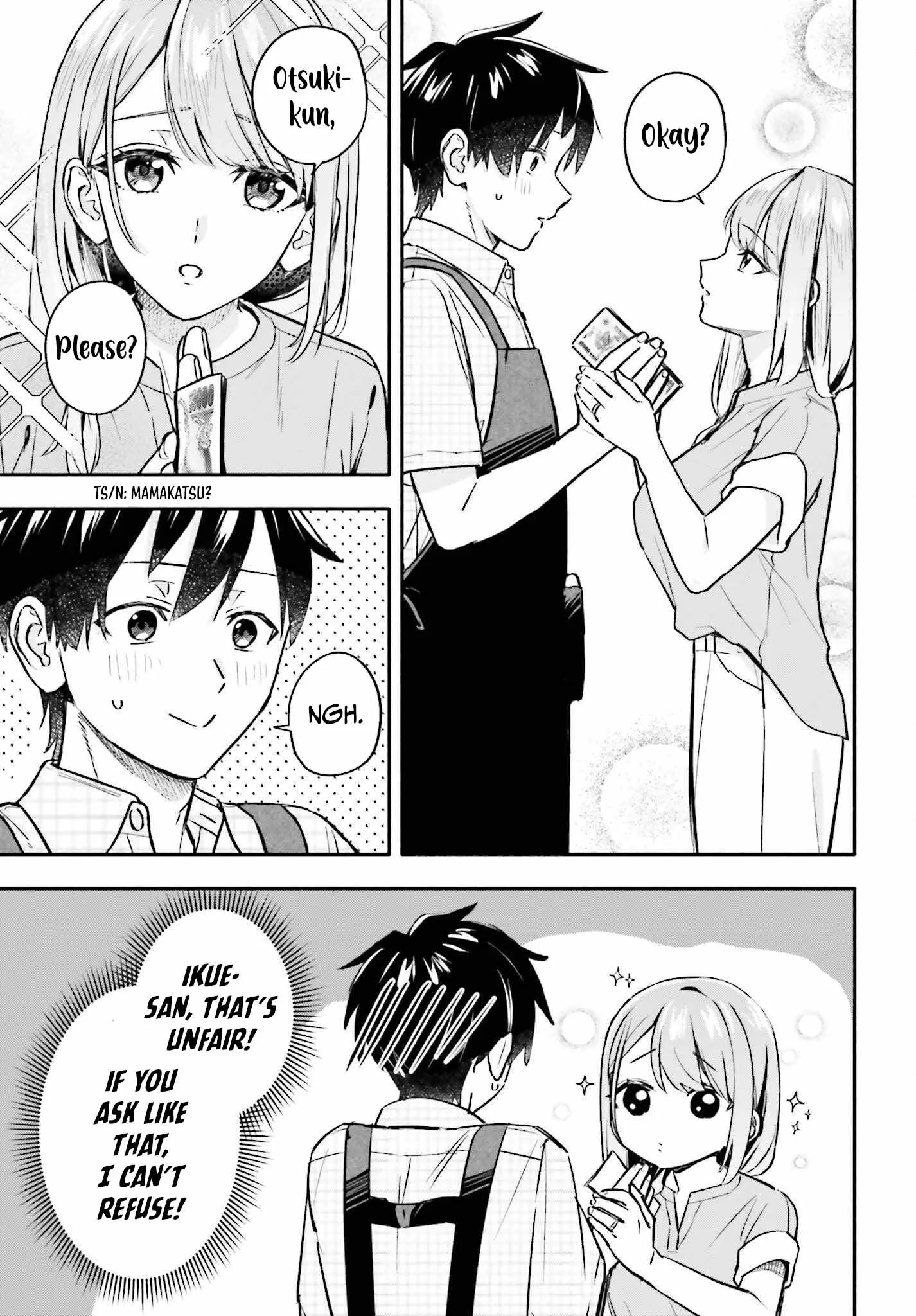 Kaji Daikou no Arubaito wo Hajimetara Gakuen Ichi no Bishoujo no Kazoku ni Kiniirarechaimashita. Chapter 17 page 4