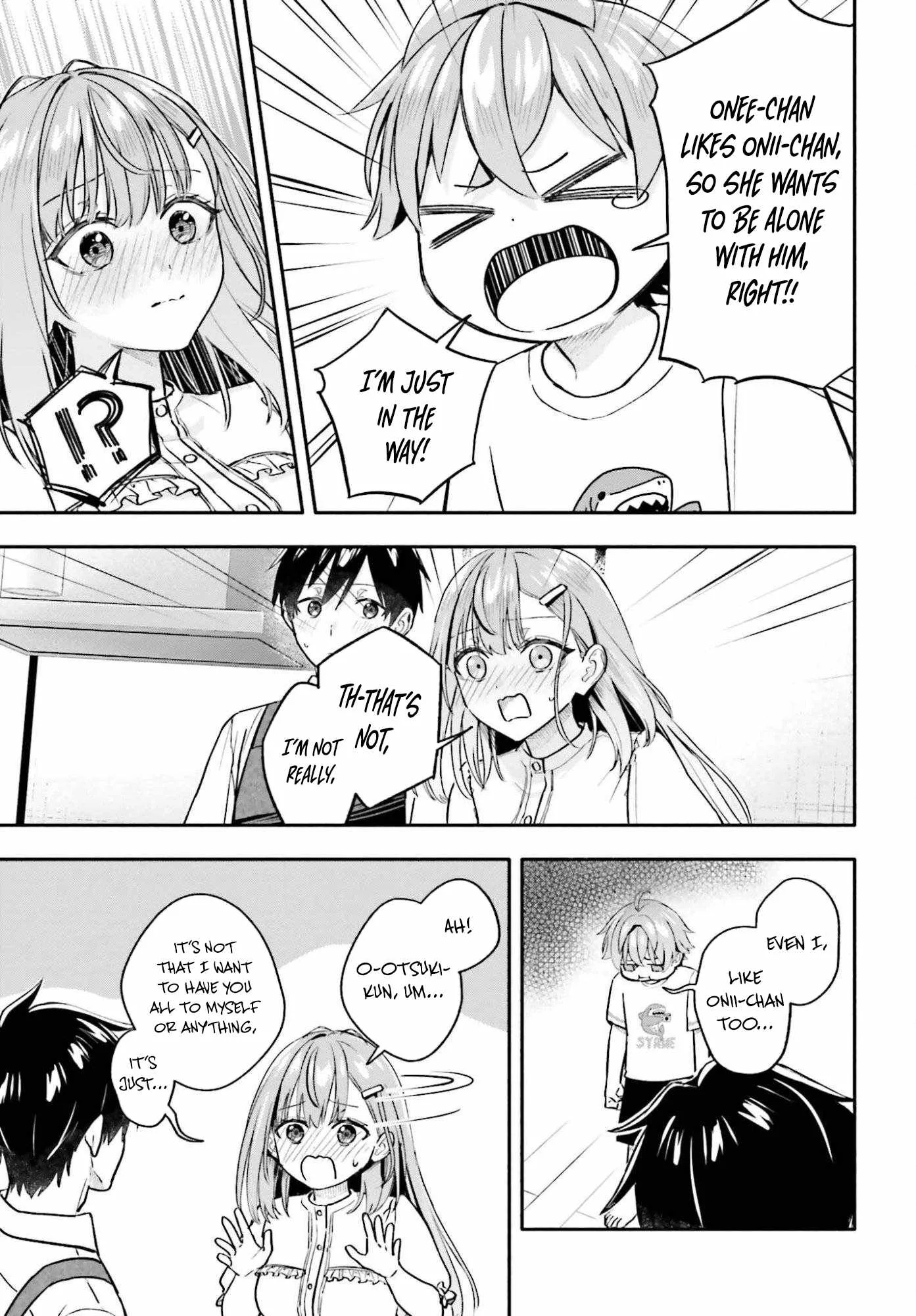 Kaji Daikou no Arubaito wo Hajimetara Gakuen Ichi no Bishoujo no Kazoku ni Kiniirarechaimashita. Chapter 17 page 8