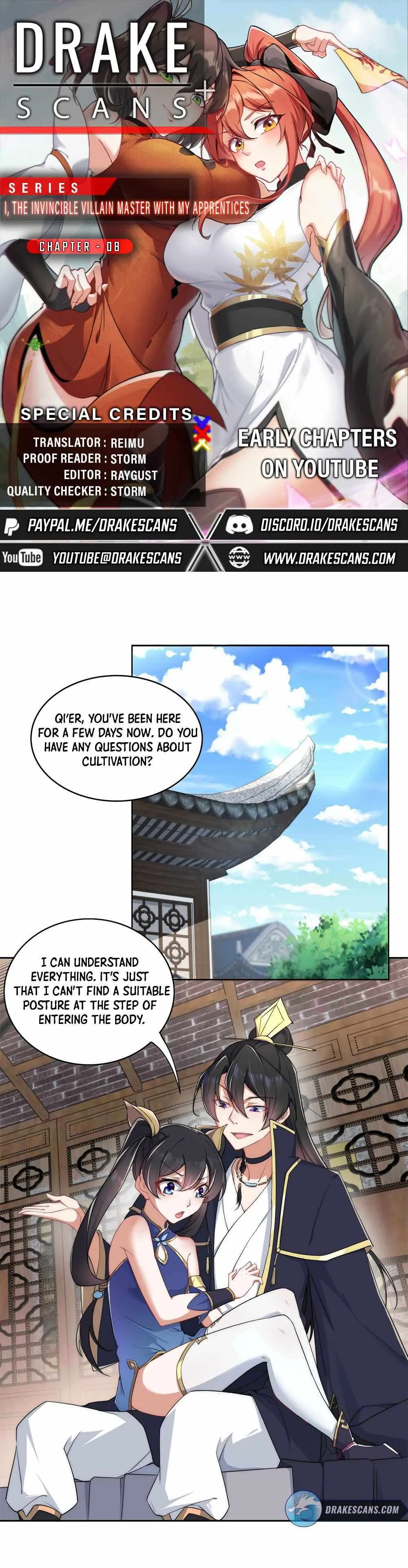 I, The Invincible Villain Master With My Apprentices Chapter 8 page 1