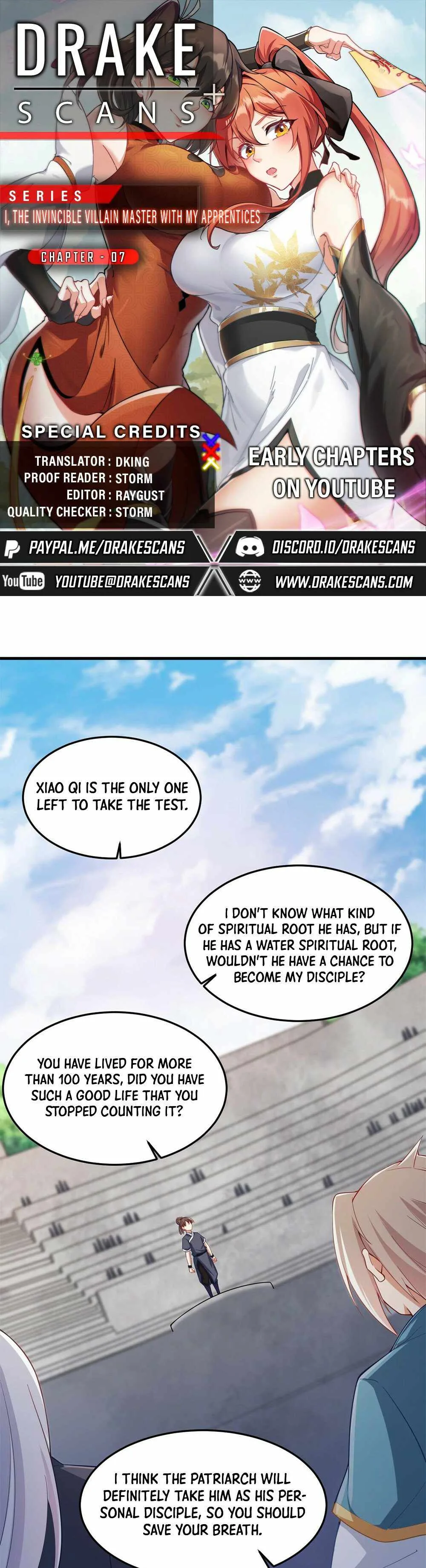 I, The Invincible Villain Master With My Apprentices Chapter 7 page 1