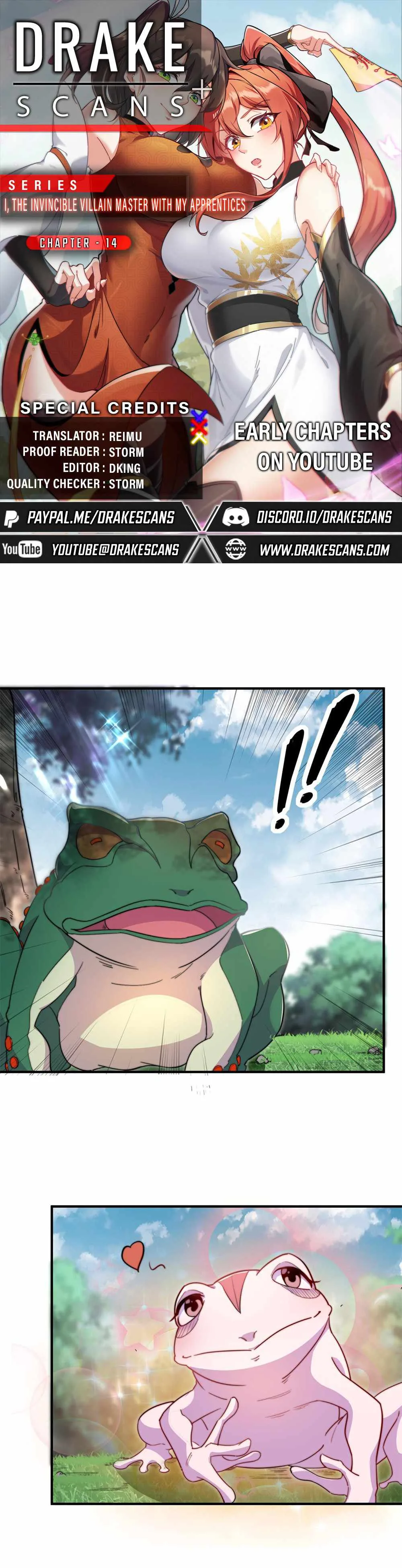 I, The Invincible Villain Master With My Apprentices Chapter 14 page 1