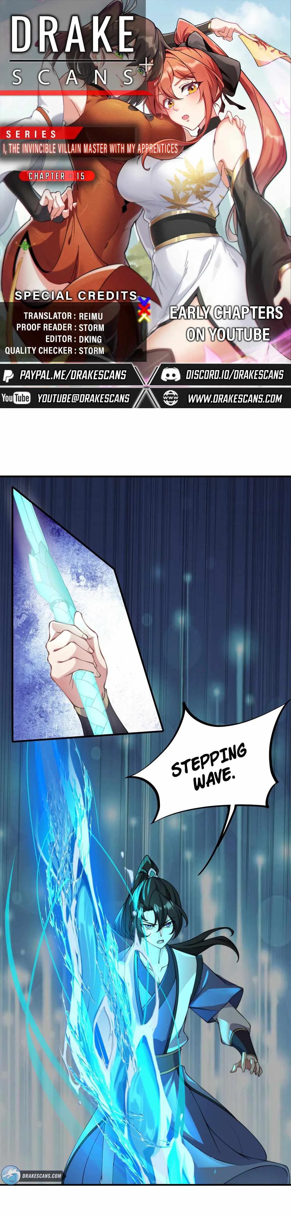 I, The Invincible Villain Master With My Apprentices Chapter 15 page 1