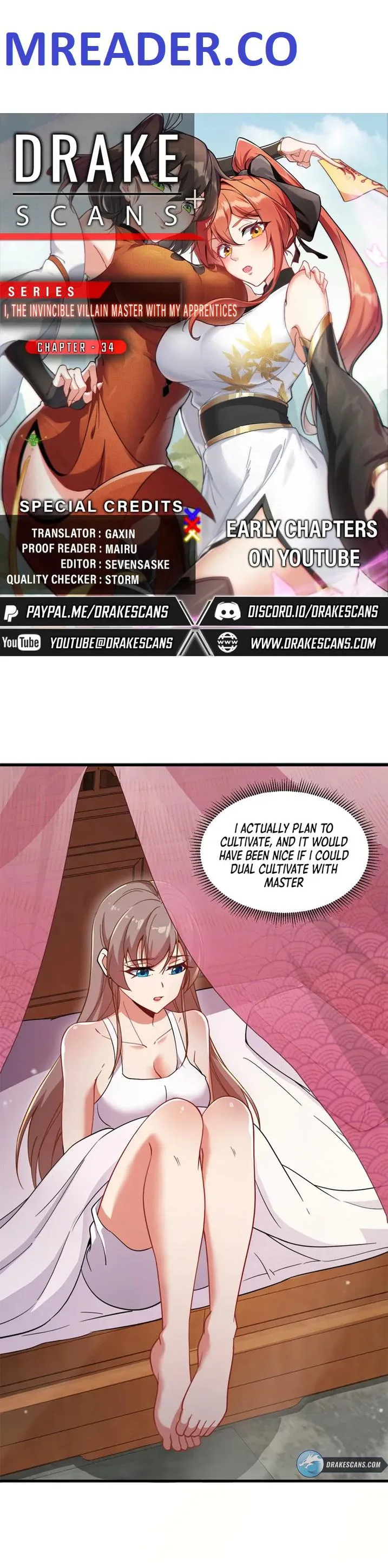 I, The Invincible Villain Master With My Apprentices Chapter 34 page 1