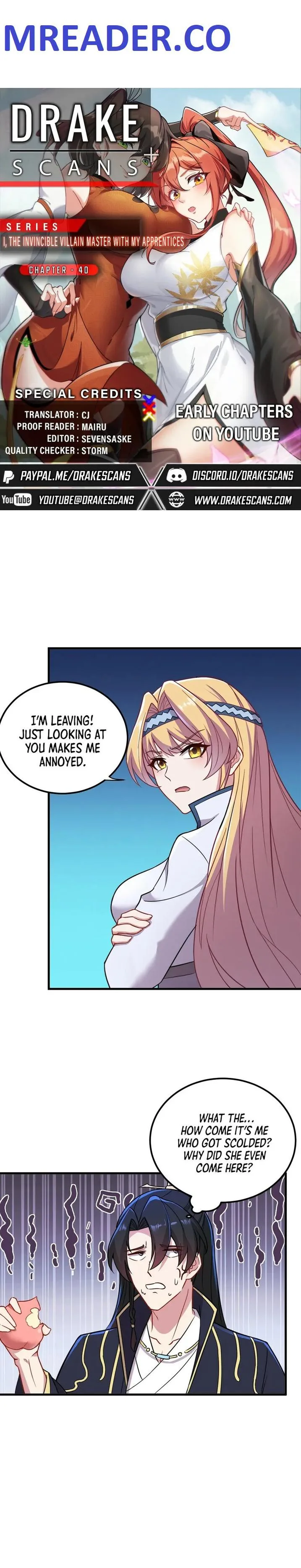 I, The Invincible Villain Master With My Apprentices Chapter 40 page 1