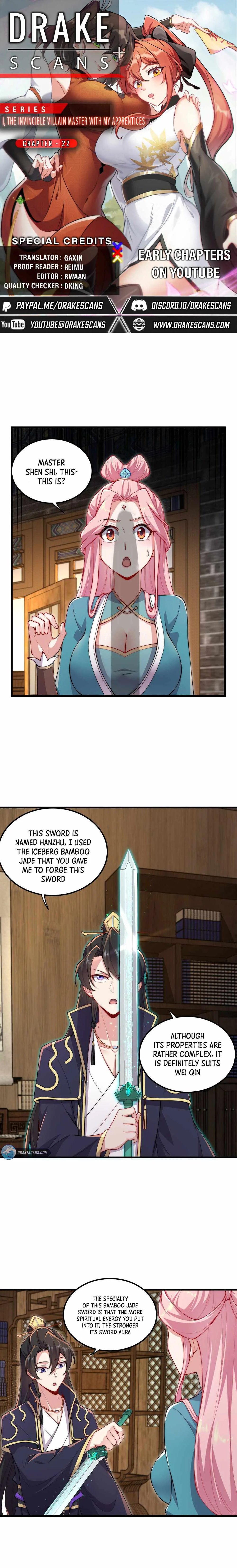 I, The Invincible Villain Master With My Apprentices Chapter 22 page 1