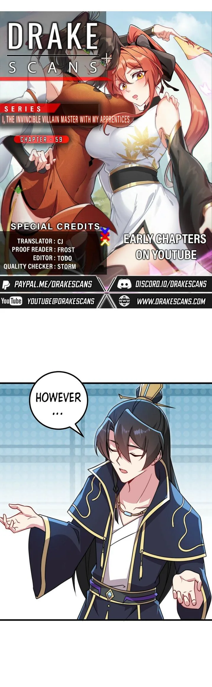 I, The Invincible Villain Master With My Apprentices Chapter 59 page 1