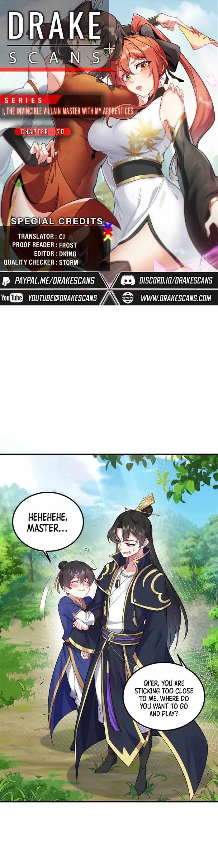 I, The Invincible Villain Master With My Apprentices Chapter 70 page 1