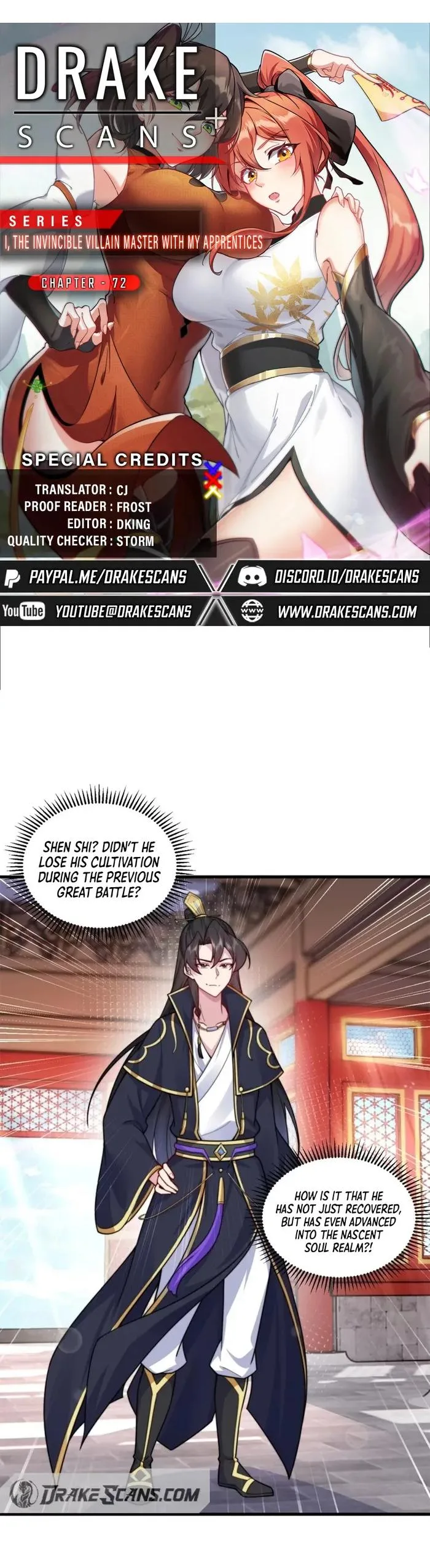 I, The Invincible Villain Master With My Apprentices Chapter 73 page 1