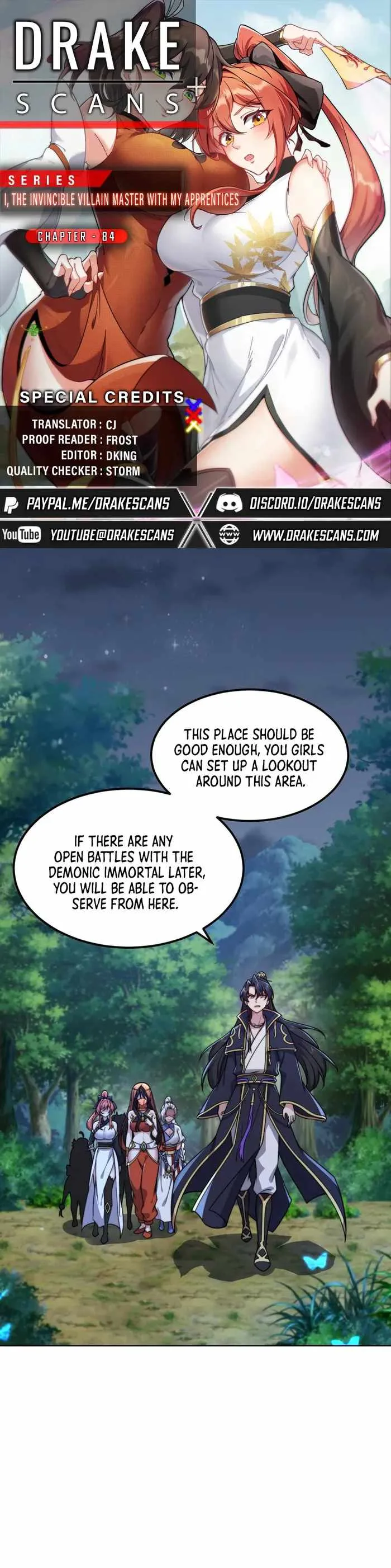 I, The Invincible Villain Master With My Apprentices Chapter 84 page 1