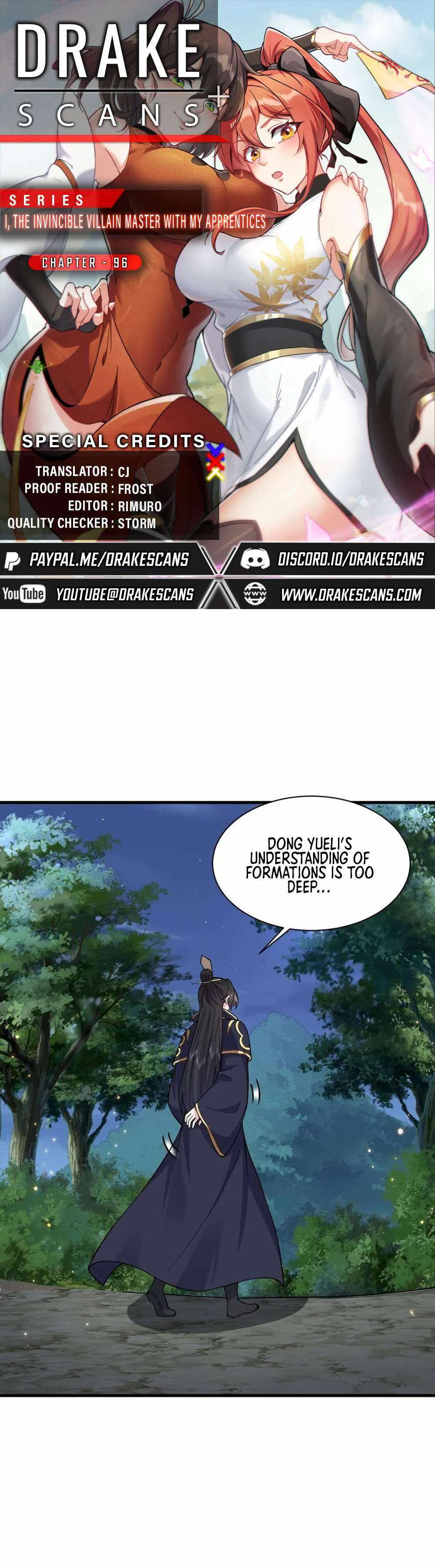 I, The Invincible Villain Master With My Apprentices Chapter 96 page 1