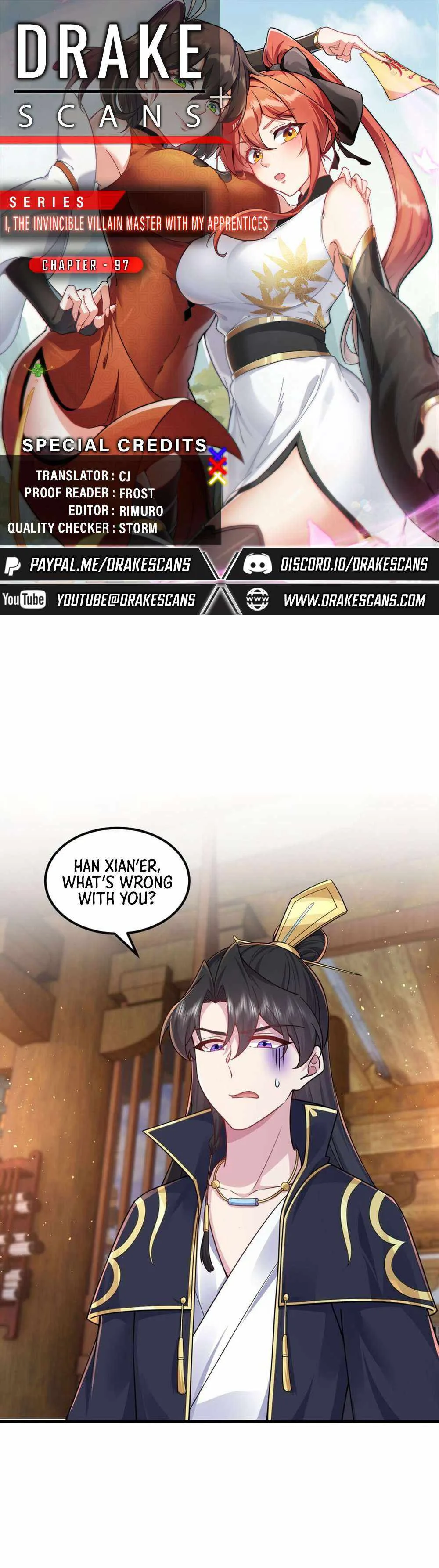 I, The Invincible Villain Master With My Apprentices Chapter 97 page 1