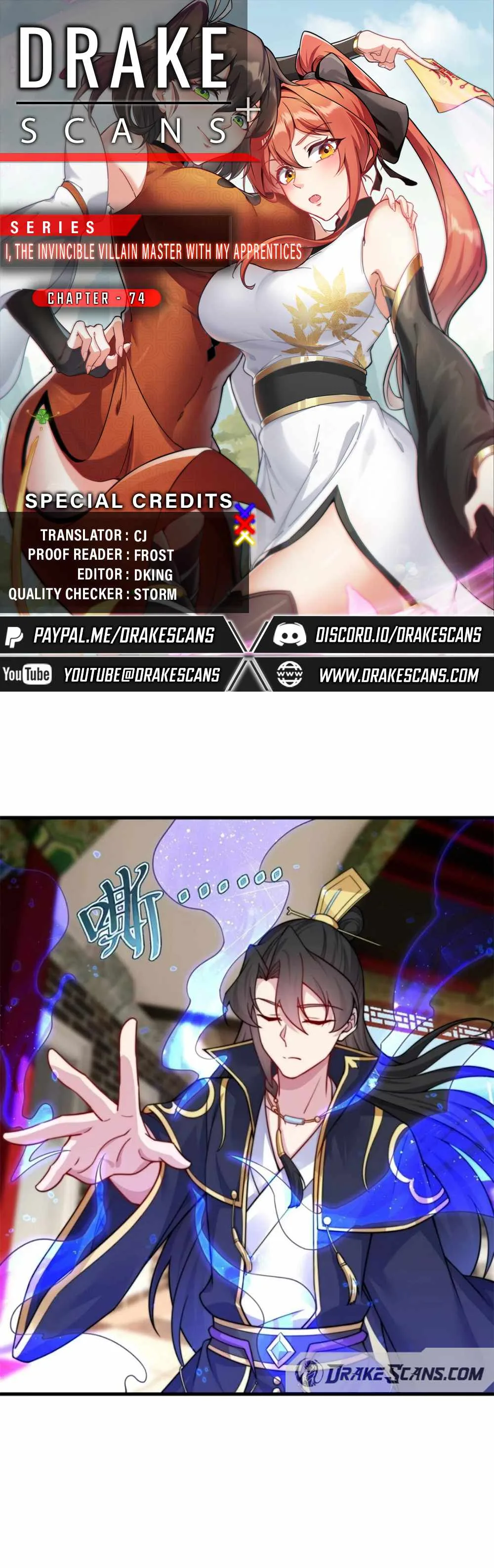 I, The Invincible Villain Master With My Apprentices Chapter 74 page 1