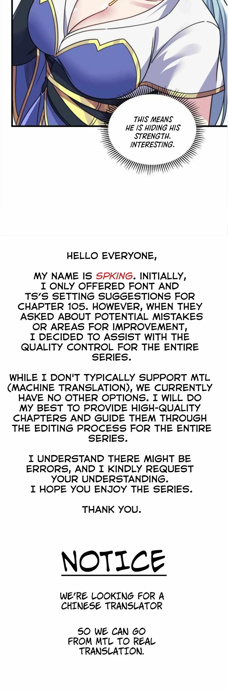 I, The Invincible Villain Master With My Apprentices Chapter 105 page 33