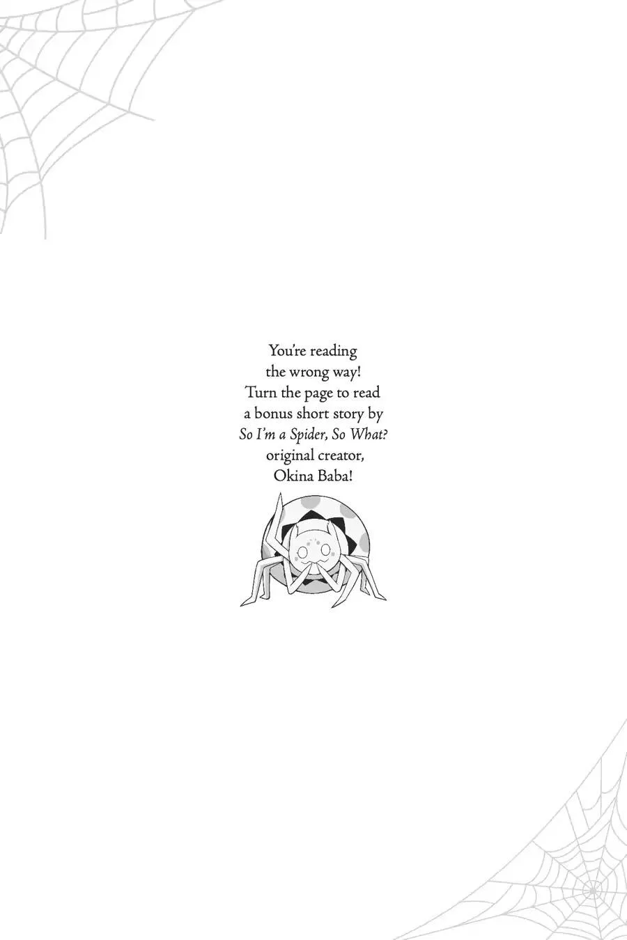 Kumo Desu Ga, Nani Ka? Chapter 14.5 page 1