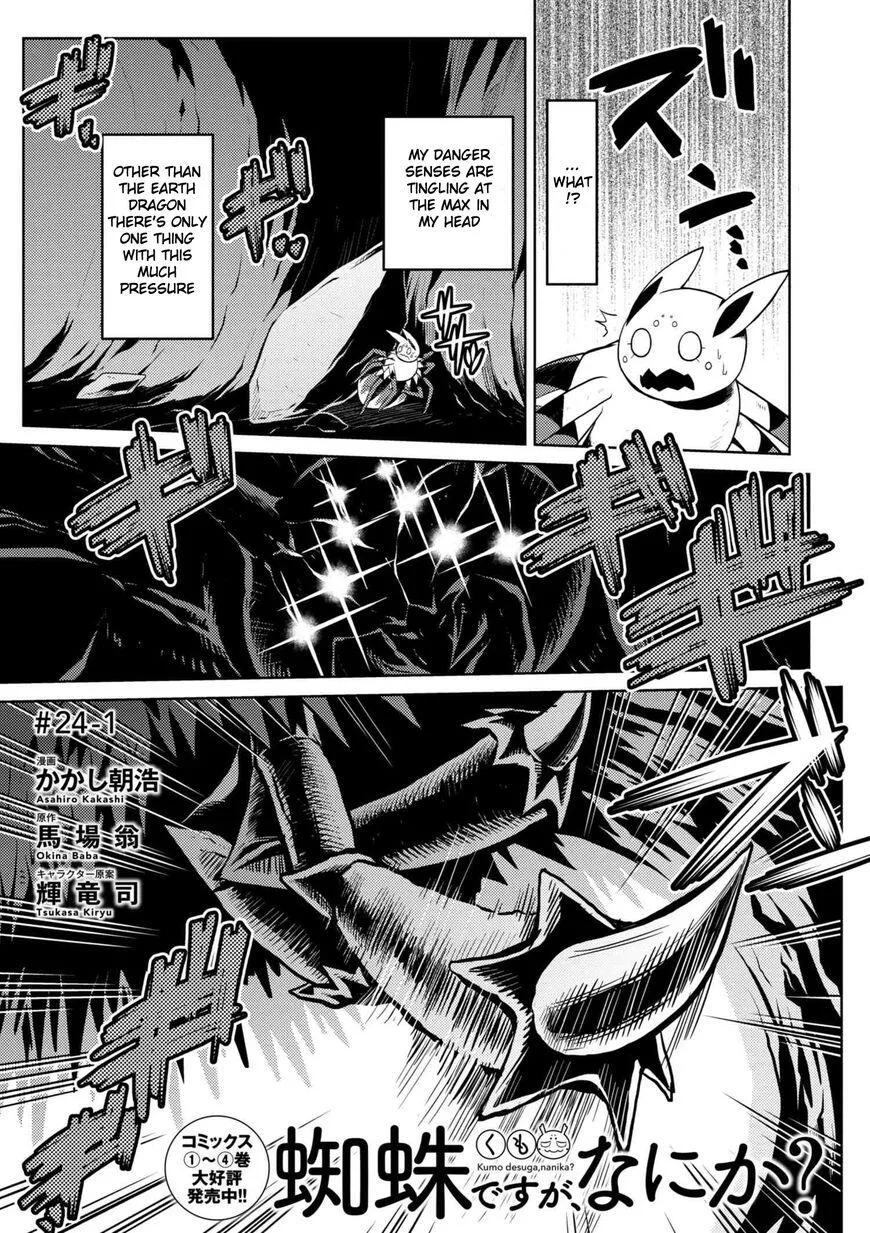 Kumo Desu Ga, Nani Ka? Chapter 24.1 page 1