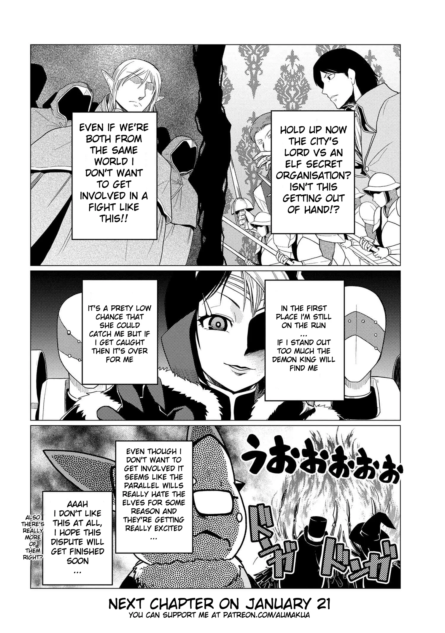Kumo Desu Ga, Nani Ka? Chapter 49.1 page 14