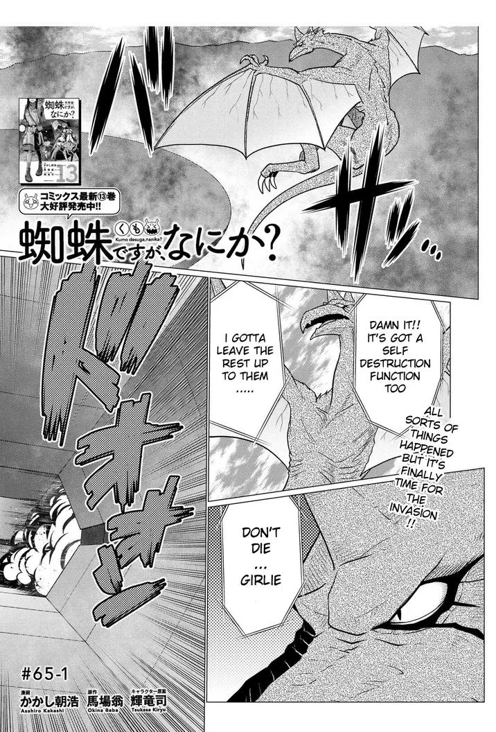 Kumo Desu Ga, Nani Ka? Chapter 65.1 page 1