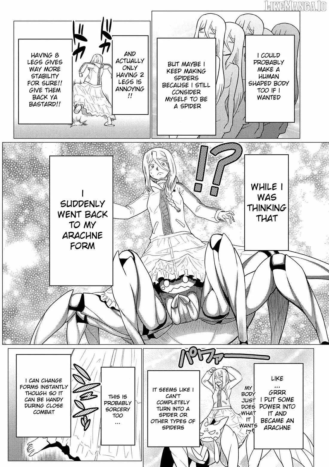 Kumo Desu Ga, Nani Ka? Chapter 76.2 page 10