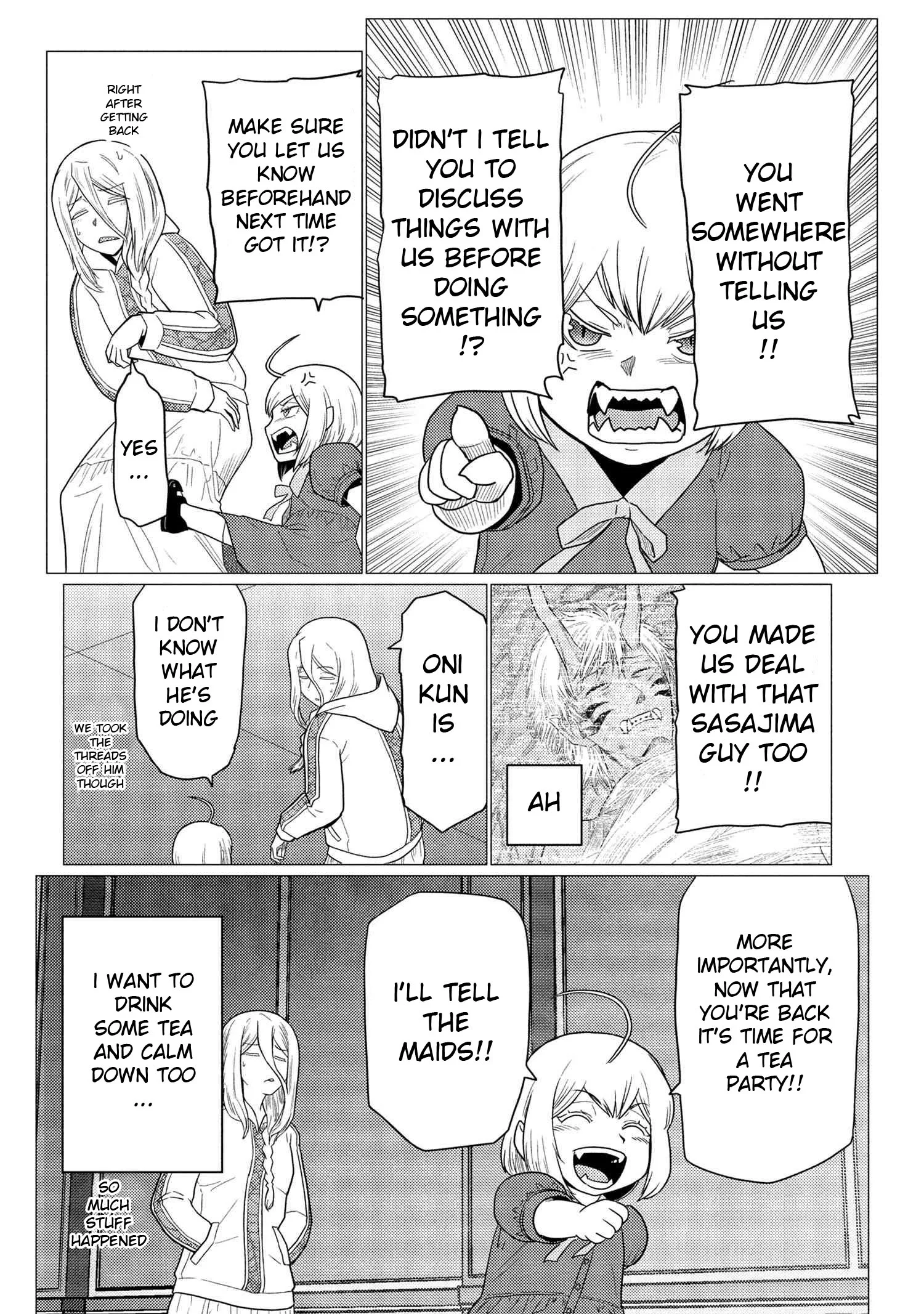 Kumo Desu Ga, Nani Ka? Chapter 76.1 page 8