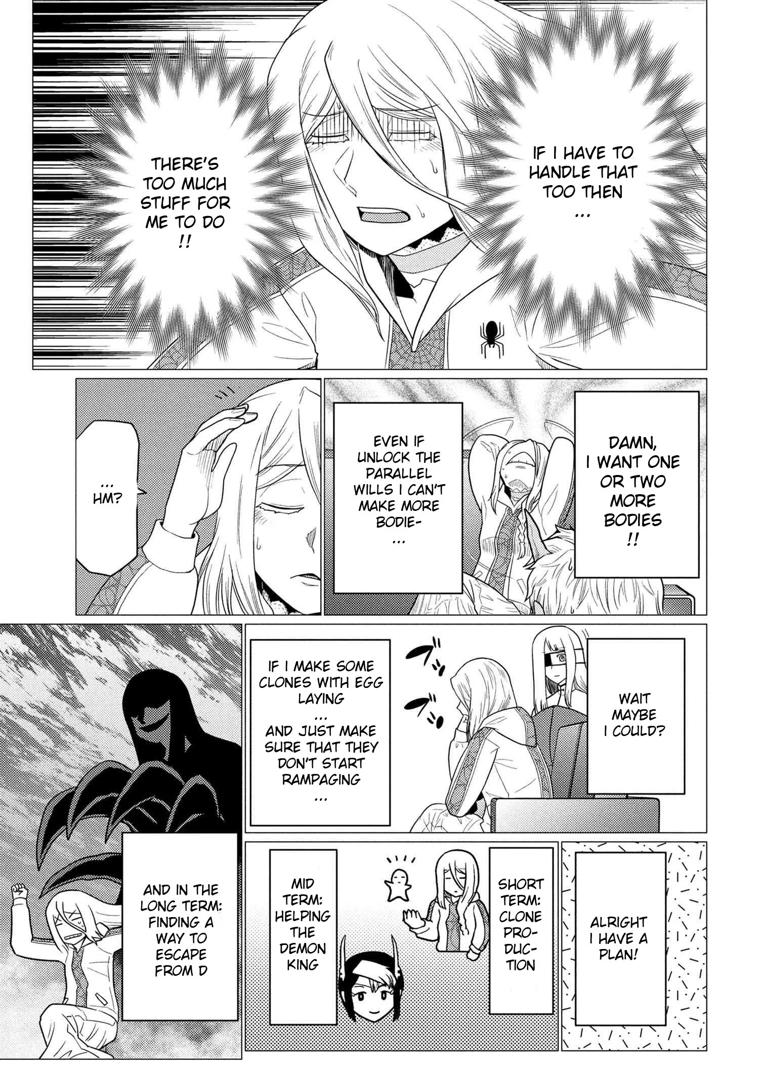Kumo Desu Ga, Nani Ka? Chapter 76.1 page 13