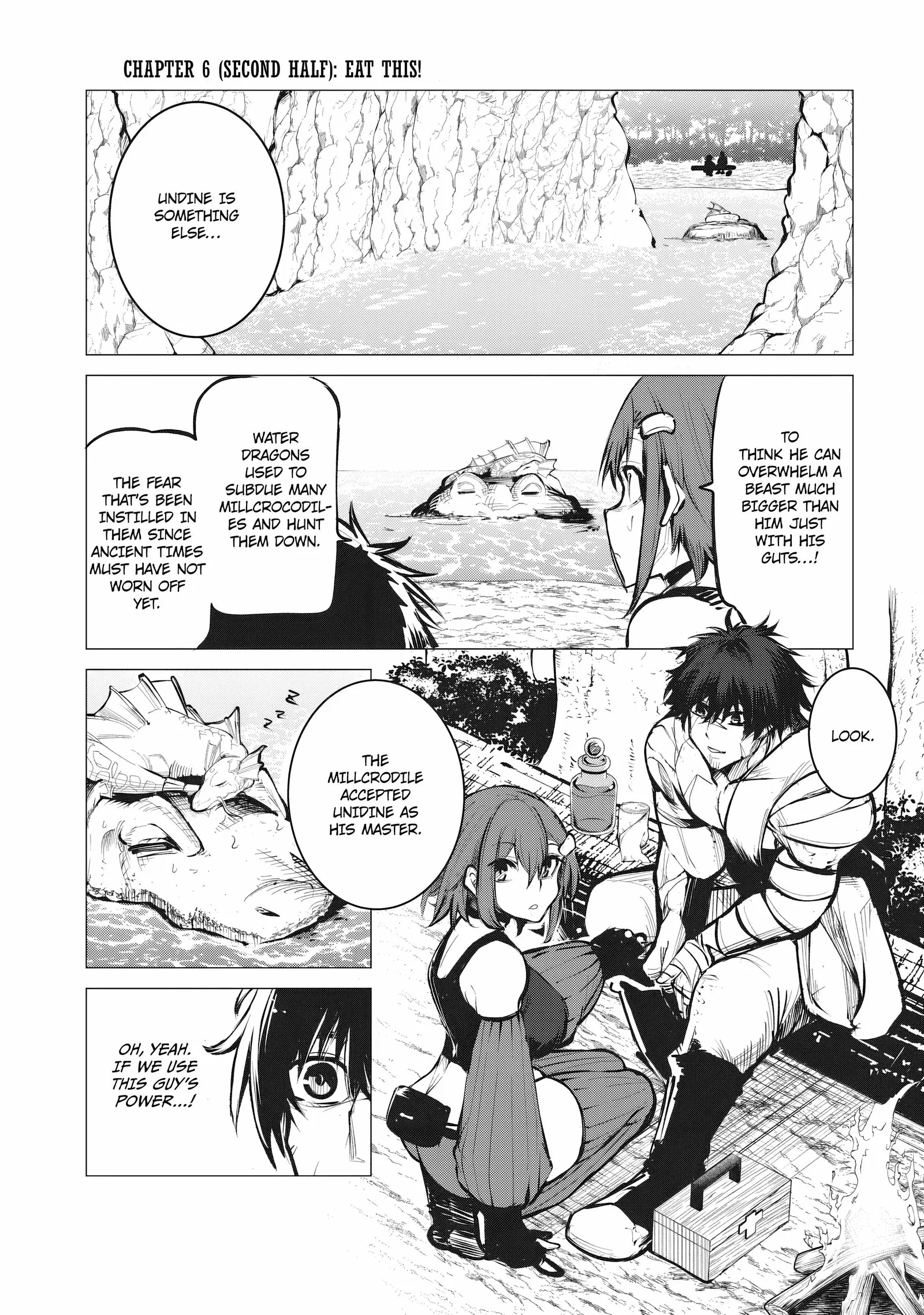 The Banished Dragon Master Becomes a Warrior in the Neighboring Country Where He Was Picked up Chapter 6.2 page 1