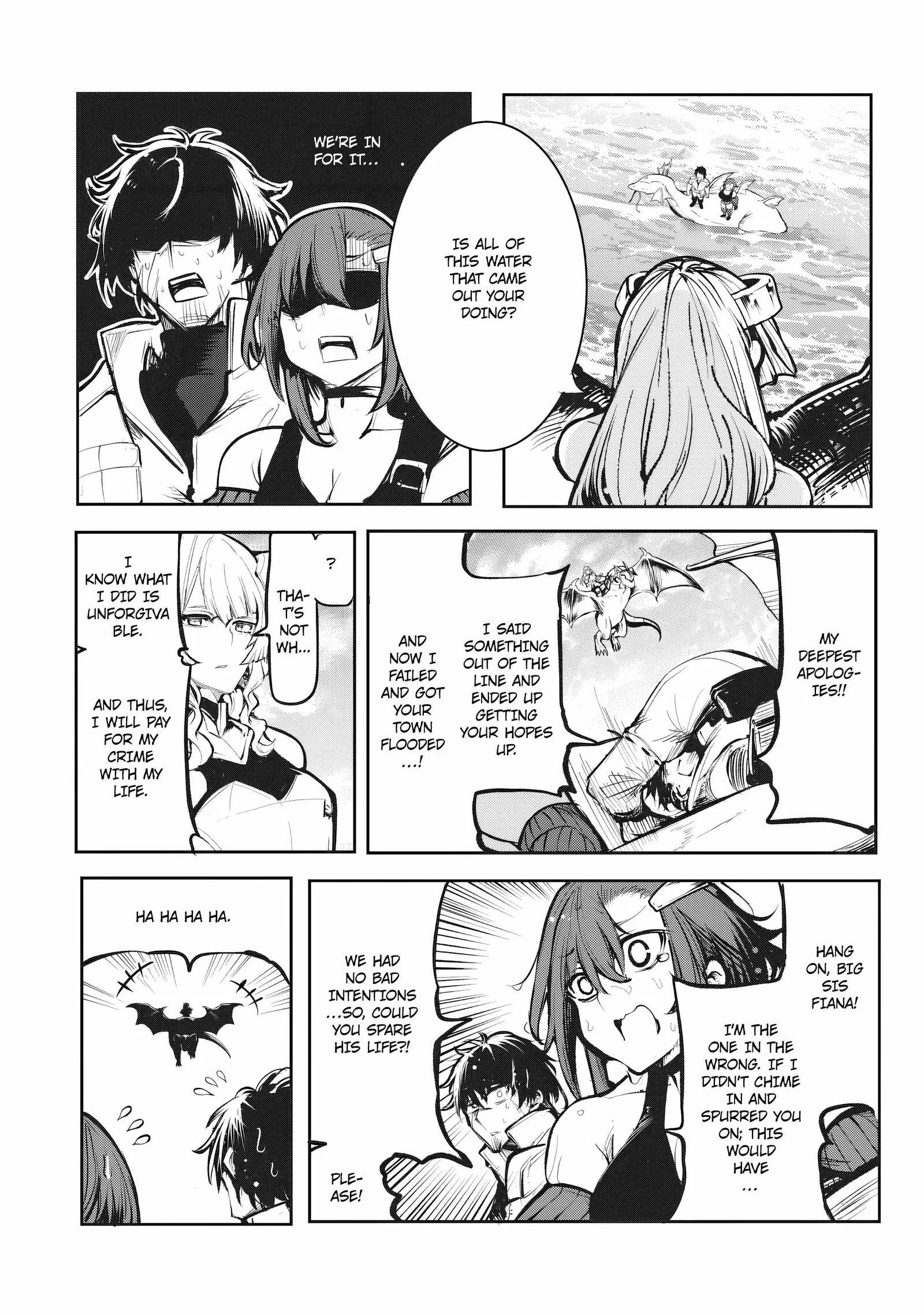 The Banished Dragon Master Becomes a Warrior in the Neighboring Country Where He Was Picked up Chapter 6.2 page 8