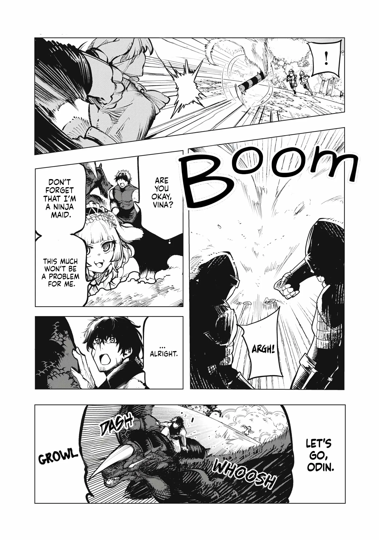The Banished Dragon Master Becomes a Warrior in the Neighboring Country Where He Was Picked up Chapter 11 page 16