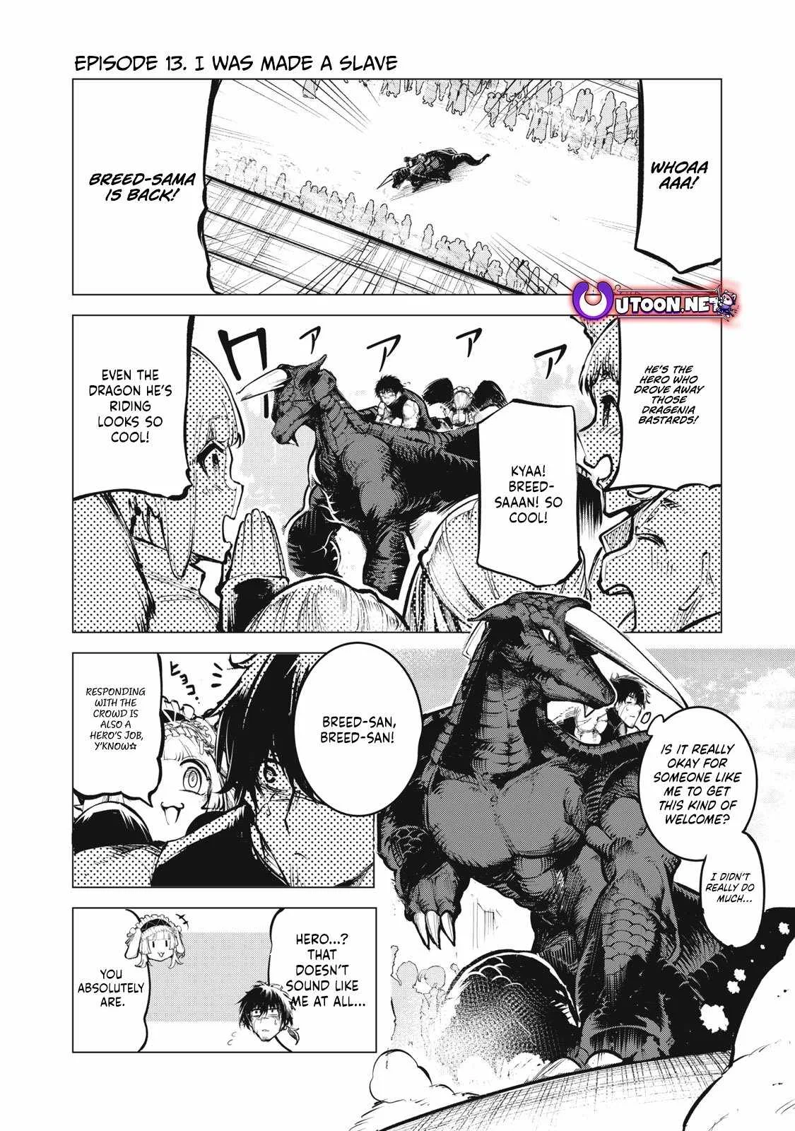 The Banished Dragon Master Becomes a Warrior in the Neighboring Country Where He Was Picked up Chapter 13 page 1