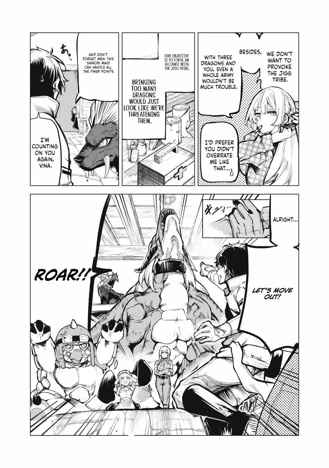 The Banished Dragon Master Becomes a Warrior in the Neighboring Country Where He Was Picked up Chapter 14.1 page 3
