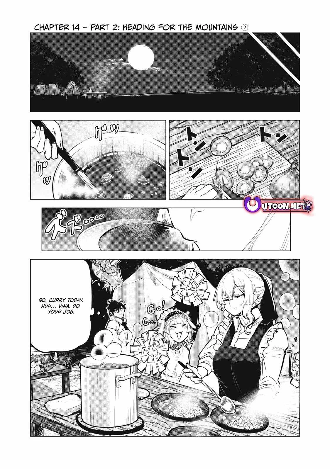The Banished Dragon Master Becomes a Warrior in the Neighboring Country Where He Was Picked up Chapter 14.2 page 1