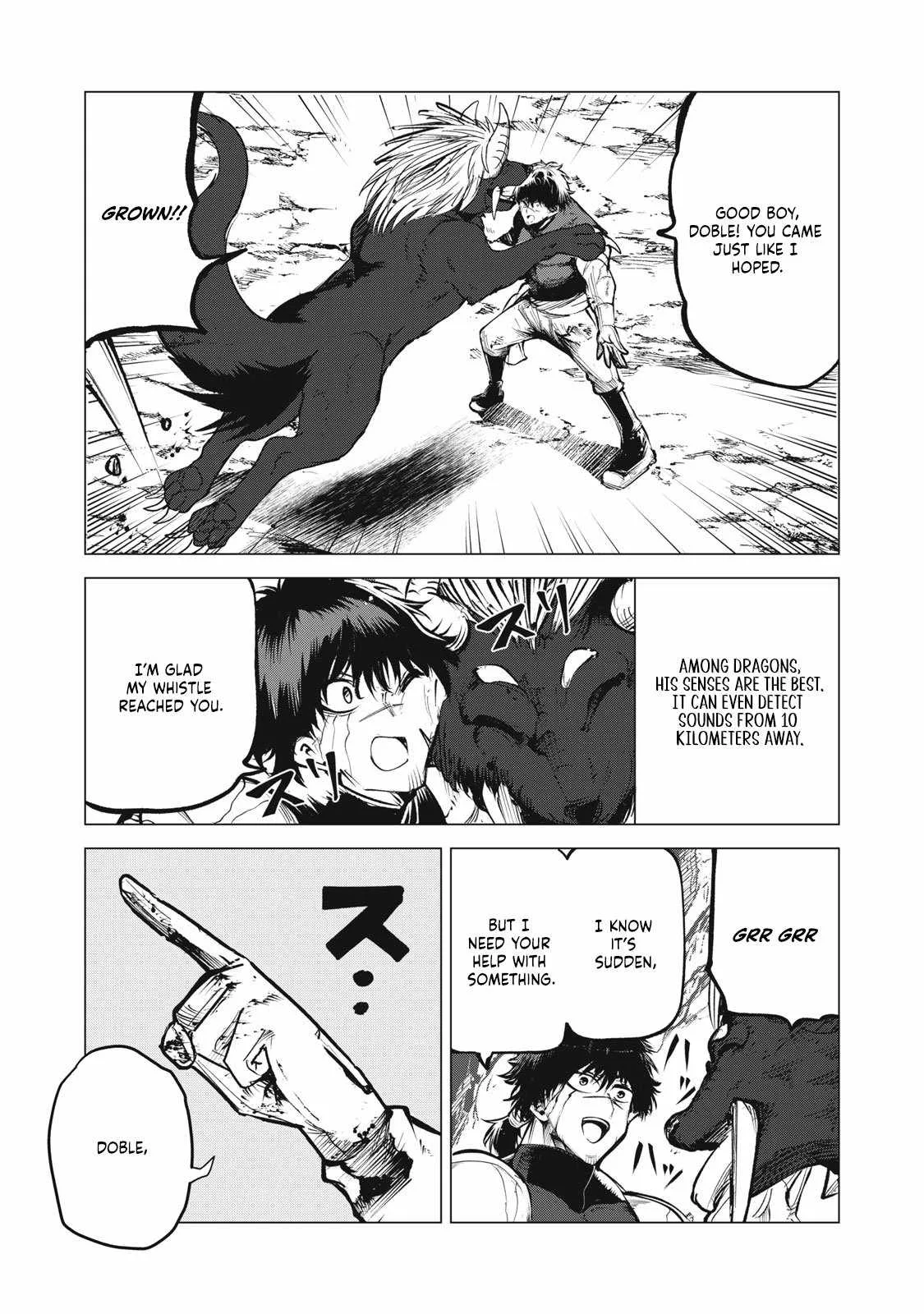 The Banished Dragon Master Becomes a Warrior in the Neighboring Country Where He Was Picked up Chapter 17.2 page 3