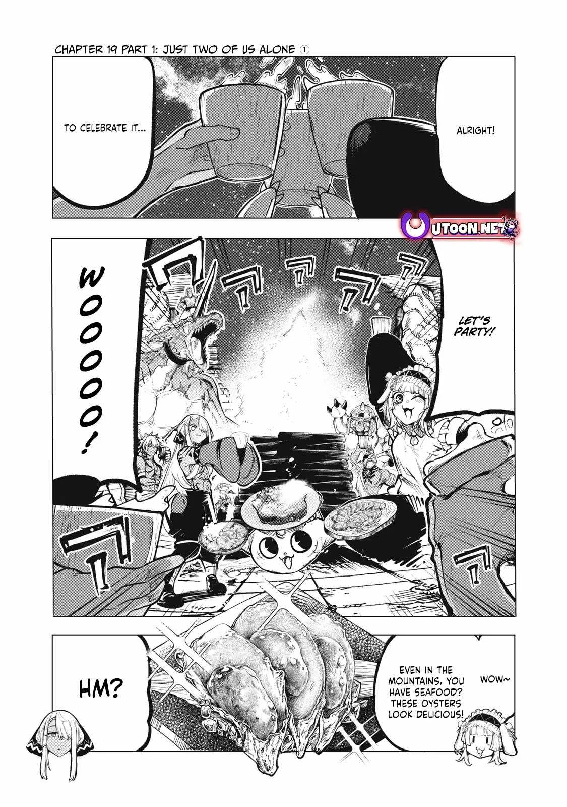 The Banished Dragon Master Becomes a Warrior in the Neighboring Country Where He Was Picked up Chapter 19.1 page 1