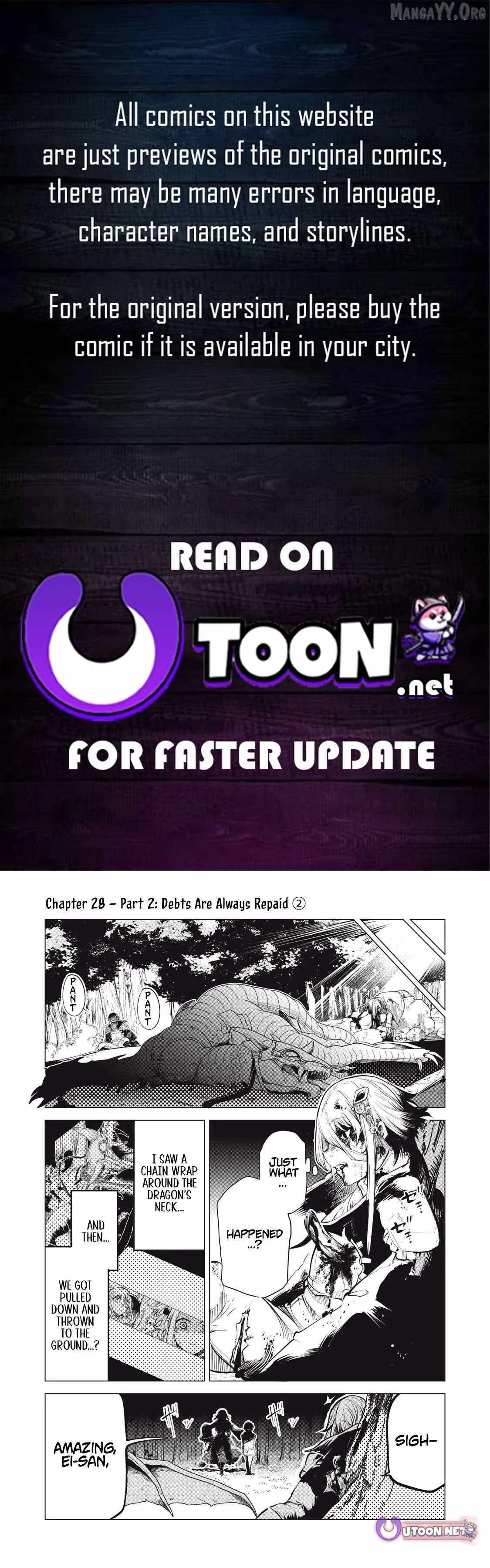 The Banished Dragon Master Becomes a Warrior in the Neighboring Country Where He Was Picked up Chapter 28.2 page 1