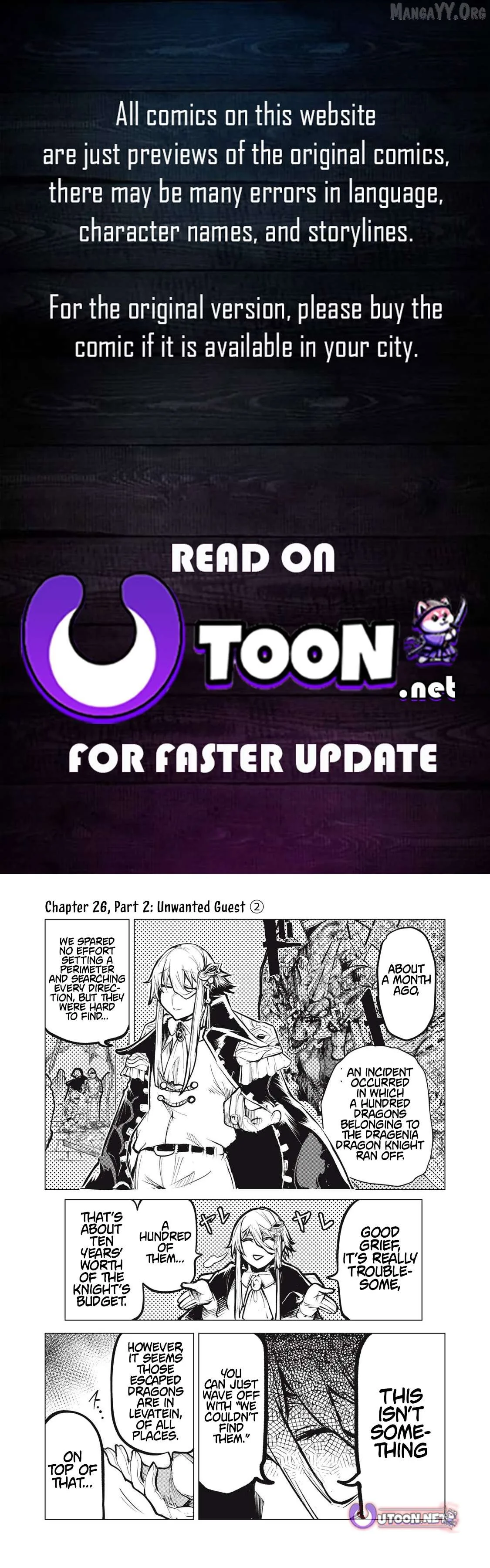 The Banished Dragon Master Becomes a Warrior in the Neighboring Country Where He Was Picked up Chapter 26.2 page 1