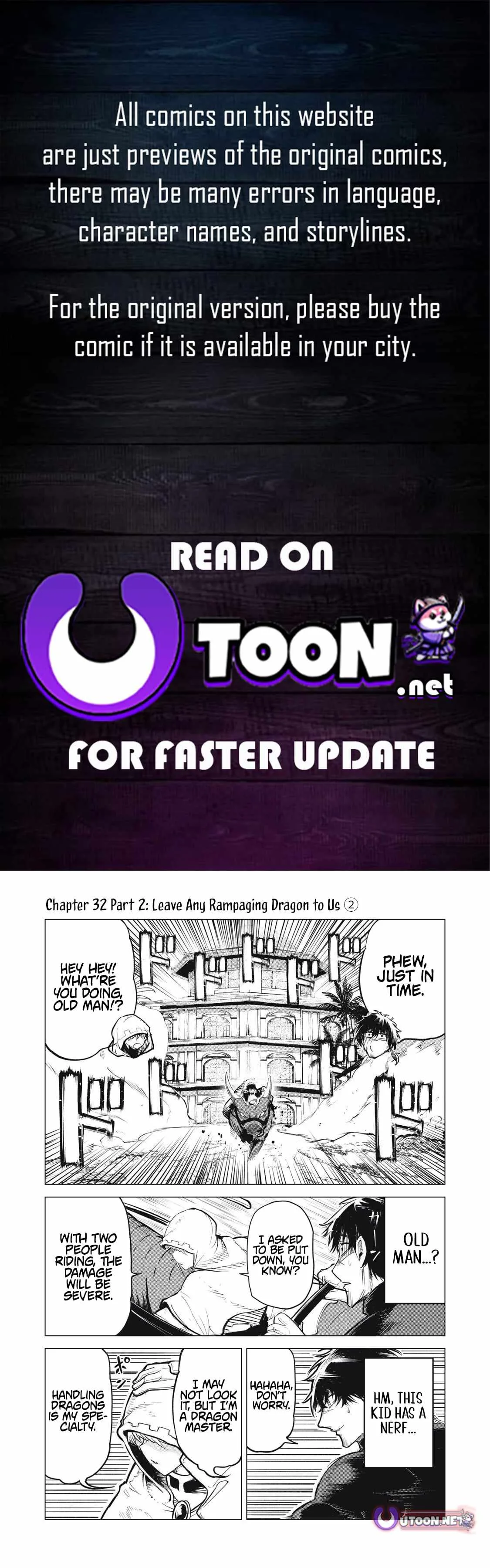 The Banished Dragon Master Becomes a Warrior in the Neighboring Country Where He Was Picked up Chapter 32.2 page 1