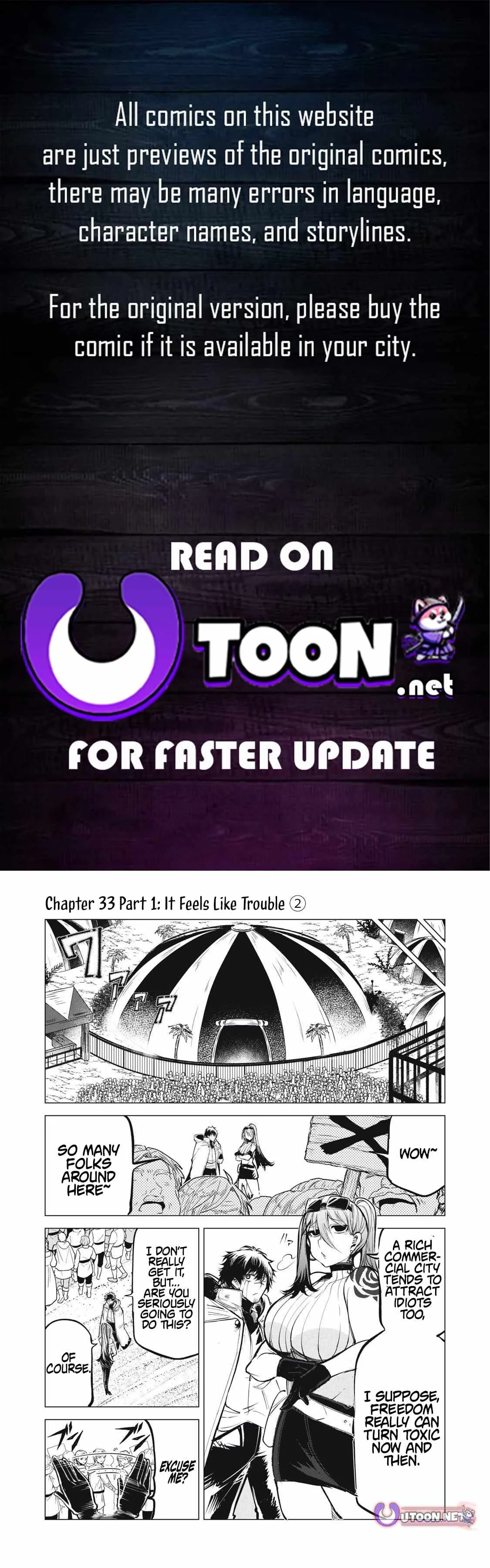 The Banished Dragon Master Becomes a Warrior in the Neighboring Country Where He Was Picked up Chapter 33.2 page 1