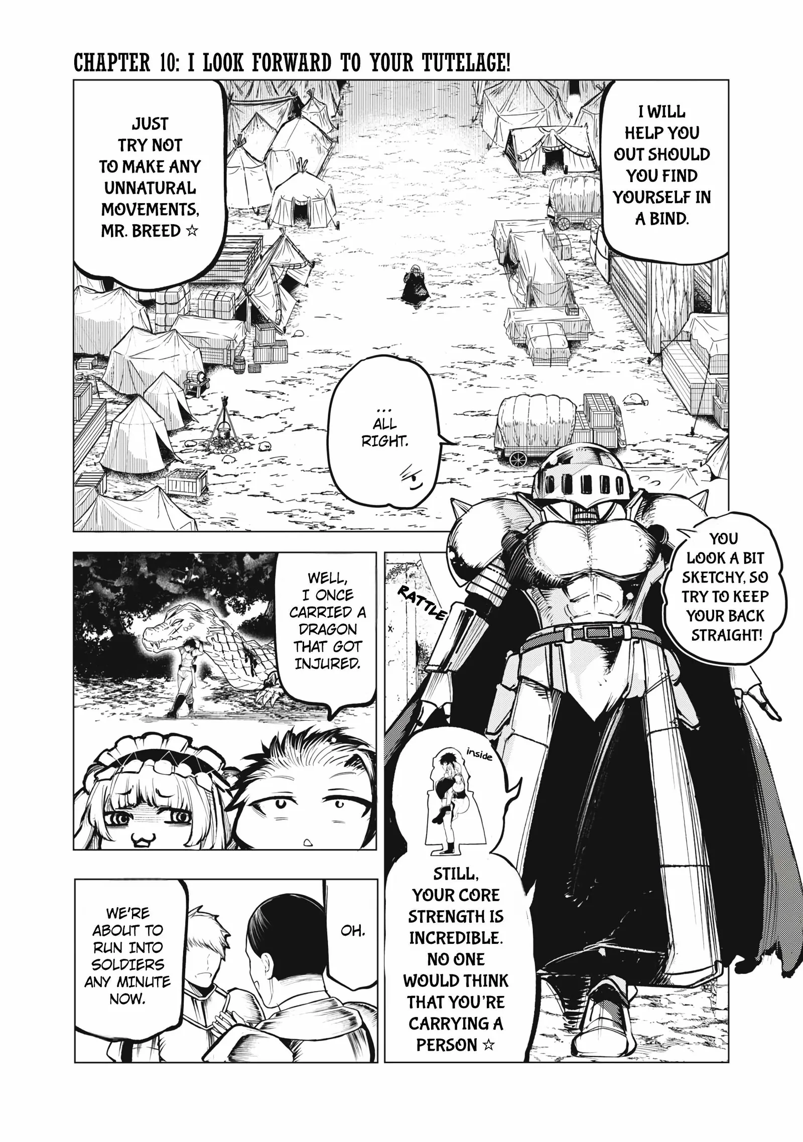 The Banished Dragon Master Becomes a Warrior in the Neighboring Country Where He Was Picked up Chapter 10 page 2